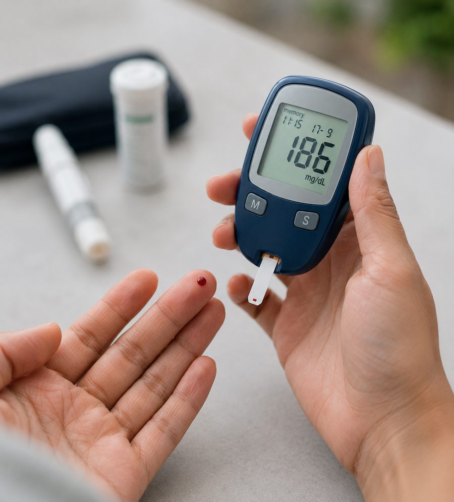 Blood sugar test